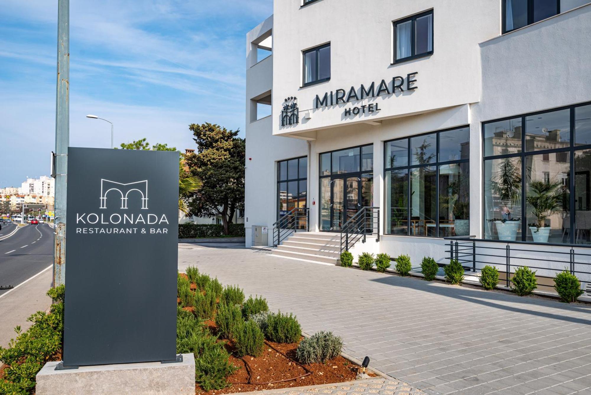 Miramare Hotel Zadar Exterior foto